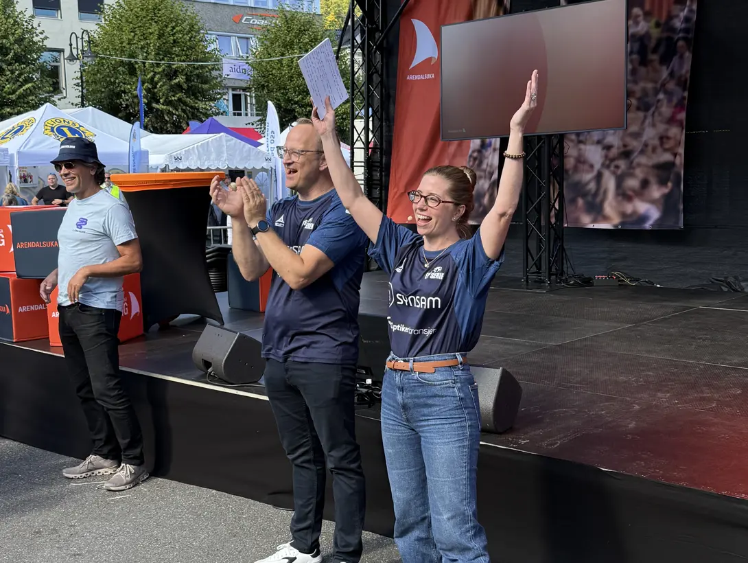 Daglig leder i Optikerbransjen og COO i Synsam Olav Torgersen heier frem lagene