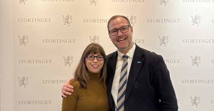 Tina og Erlend fra Høyre